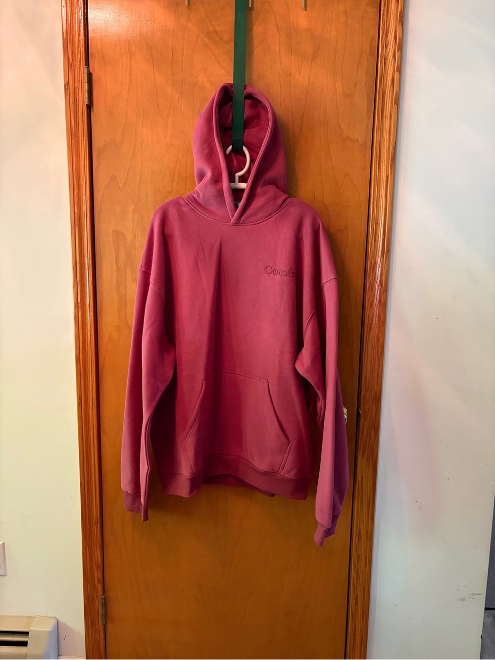 New XXL Comfrt Berry Minimalist Hoodie Sweatshirt